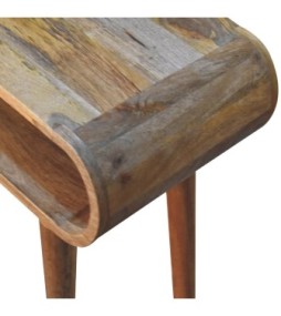 Amaya Oak-ish Nordic Style Console Table