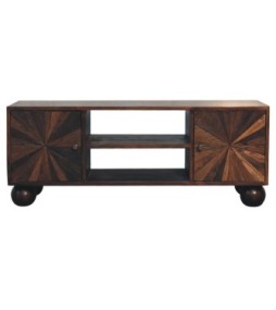 Sunrise Ball Walnut TV Unit