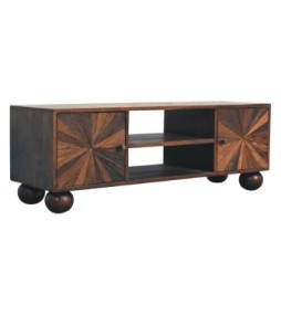 Sunrise Ball Walnut TV Unit