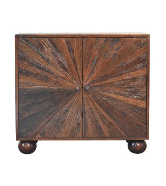 Armoire Sunrise Ball finition noyer