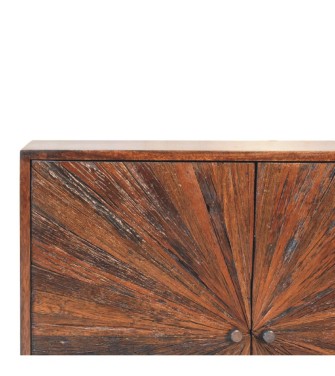 Armoire Sunrise Ball finition noyer