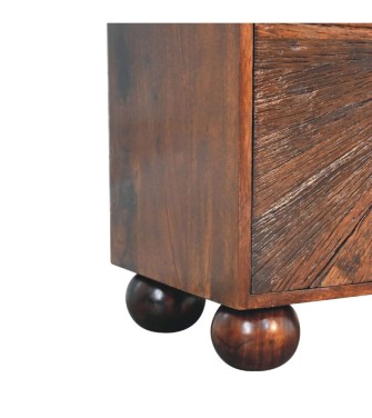 Armoire Sunrise Ball finition noyer