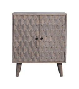 Mini armoire en pierre sculptée avec motif ananas