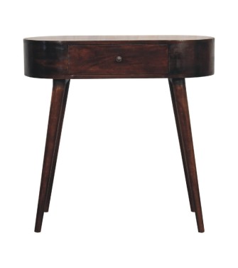 Table console Albion finition noyer