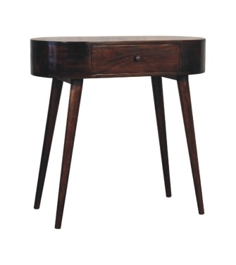 Table console Albion finition noyer