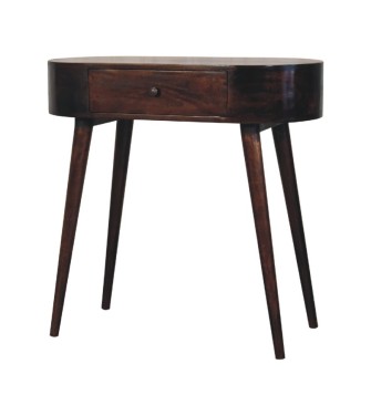 Table console Albion finition noyer