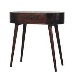 Table console Albion finition noyer