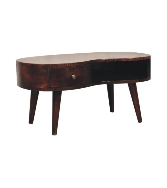 Walnut Wave Coffee Table