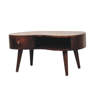 Walnut Wave Coffee Table