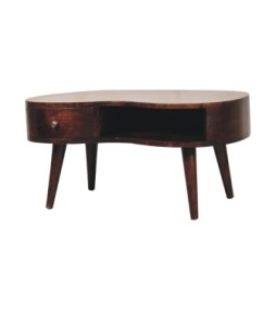 Walnut Wave Coffee Table