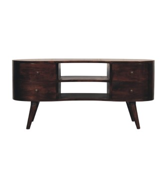 Walnut Wave Entertainment Unit