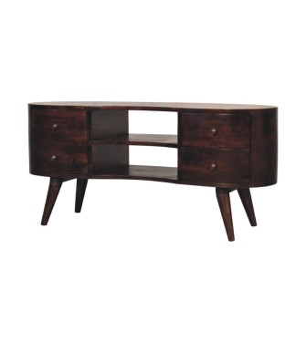 Walnut Wave Entertainment Unit