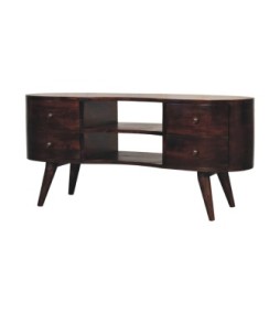 Walnut Wave Entertainment Unit