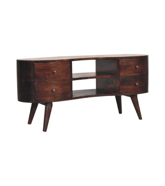 Walnut Wave Entertainment Unit
