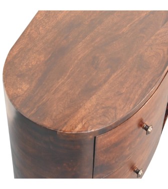 Walnut Wave Entertainment Unit