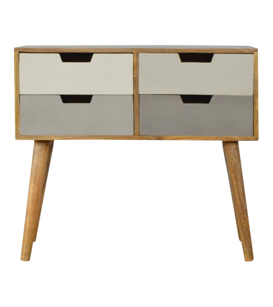 Grey Gradient Console Table