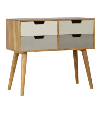 Grey Gradient Console Table