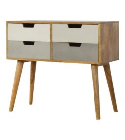 Grey Gradient Console Table