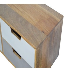 Grey Gradient Console Table