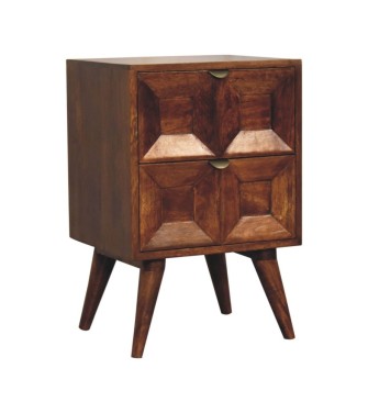 Table de chevet quadruple