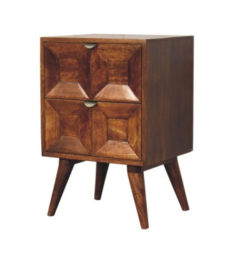 Table de chevet quadruple