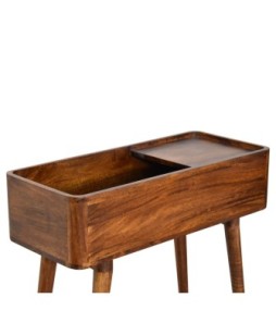 Open-top Chestnut Console