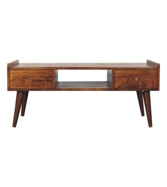 Elevated Chestnut Coffee Table