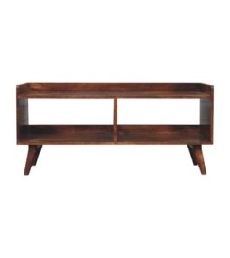 Open-top Chestnut Media Unit