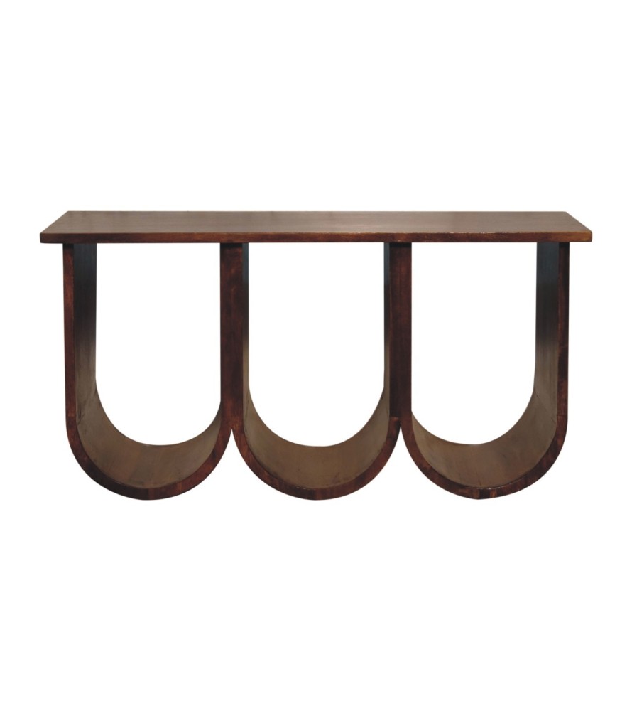 Triple Open Style Coffee Table