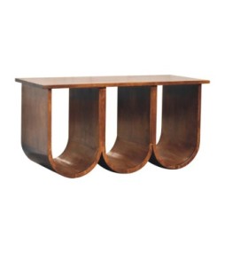 Triple Open Style Coffee Table