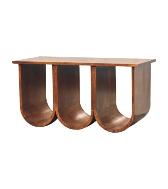 Triple Open Style Coffee Table