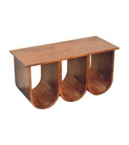 Triple Open Style Coffee Table