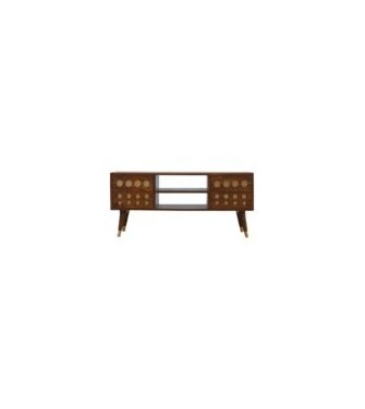 Brass Hole Inlay Media Unit