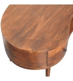 Large Chestnut Wave Coffee Table