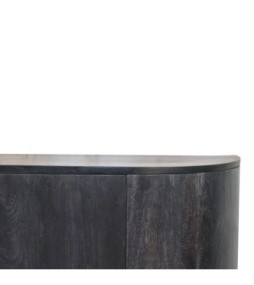 Armoire quadruple à barres en T noir cendré