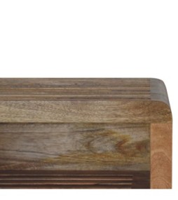 Table de chevet murale à double étagère Soba