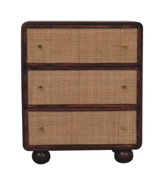 Chestnut Woven Chest