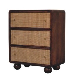 Chestnut Woven Chest