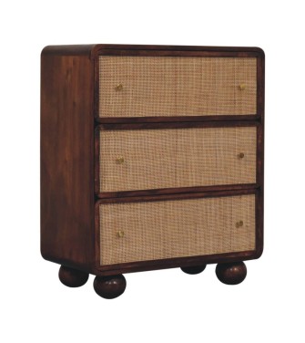 Chestnut Woven Chest