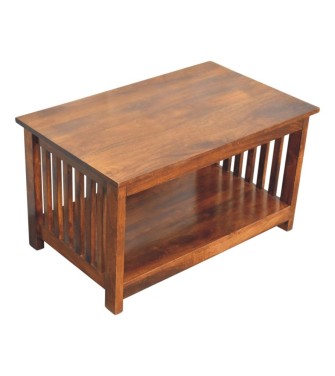 Slatted Chestnut Coffee Table