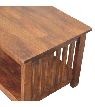 Slatted Chestnut Coffee Table