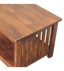 Slatted Chestnut Coffee Table