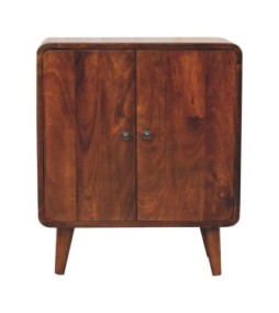 Mini armoire classique finition châtaigne