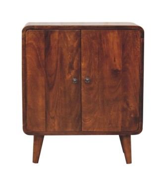 Mini armoire classique finition châtaigne