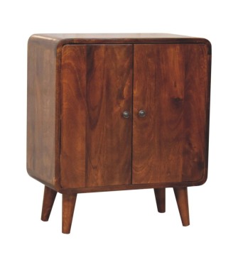 Mini armoire classique finition châtaigne