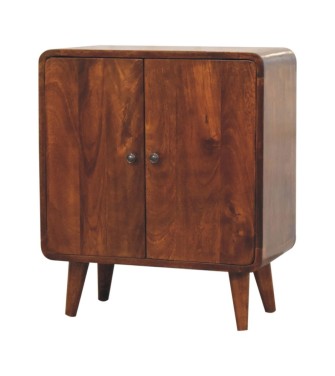 Mini armoire classique finition châtaigne