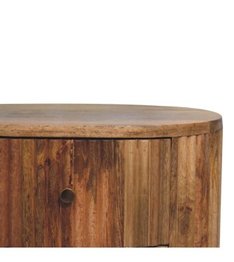 Table de chevet Soba Ball à 3 tiroirs