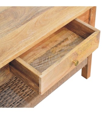 Rope 2 Drawers Coffee Table