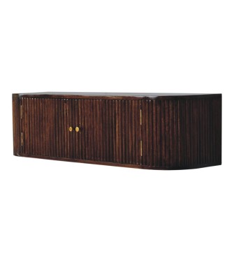 Chunky Chestnut Wall Mounted Console