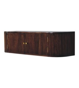 Chunky Chestnut Wall Mounted Console